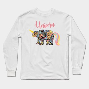 Unibear or Bearicorn Long Sleeve T-Shirt